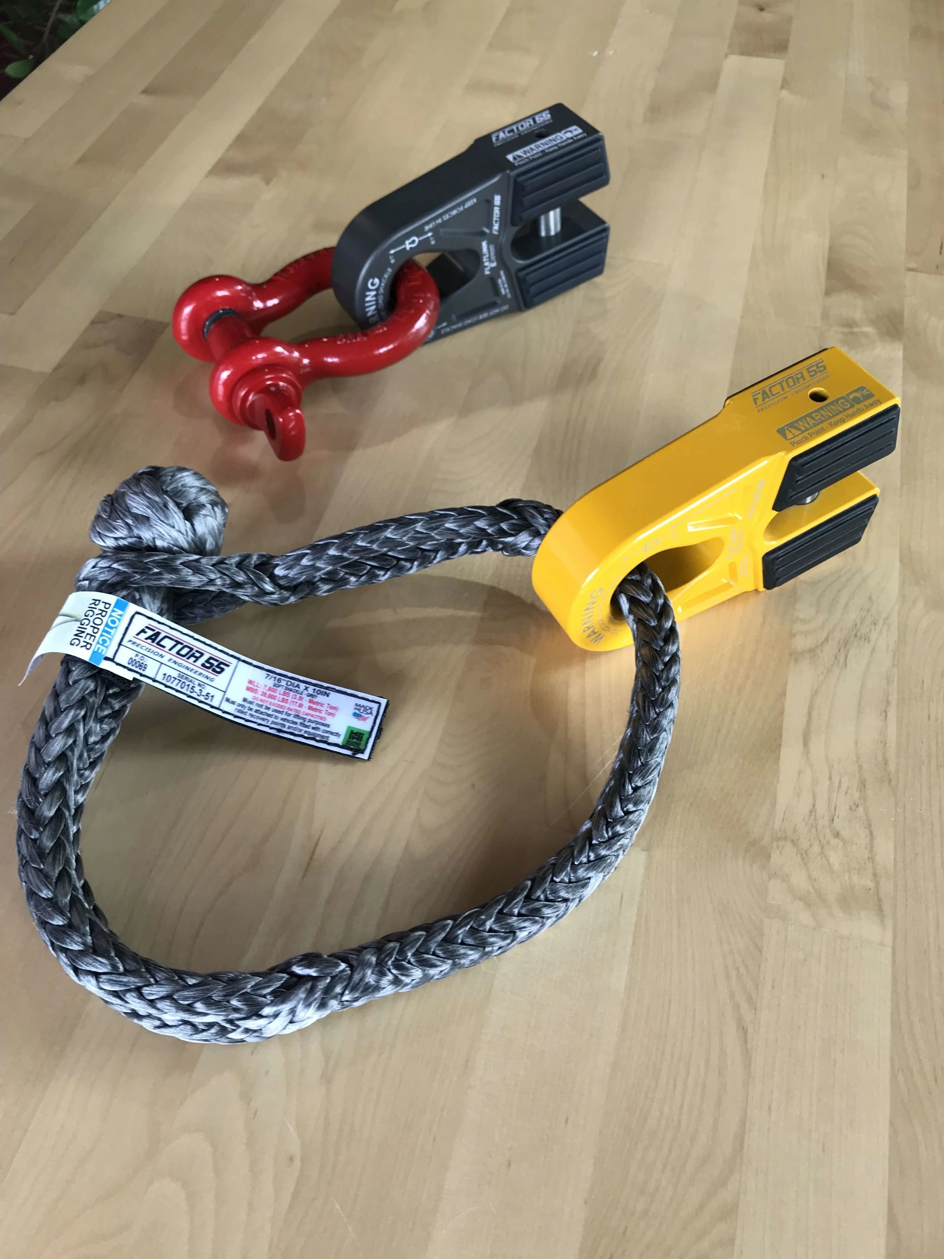 Factor 55 Standard Duty Soft Shackle 7/16" x 10" - Image 3