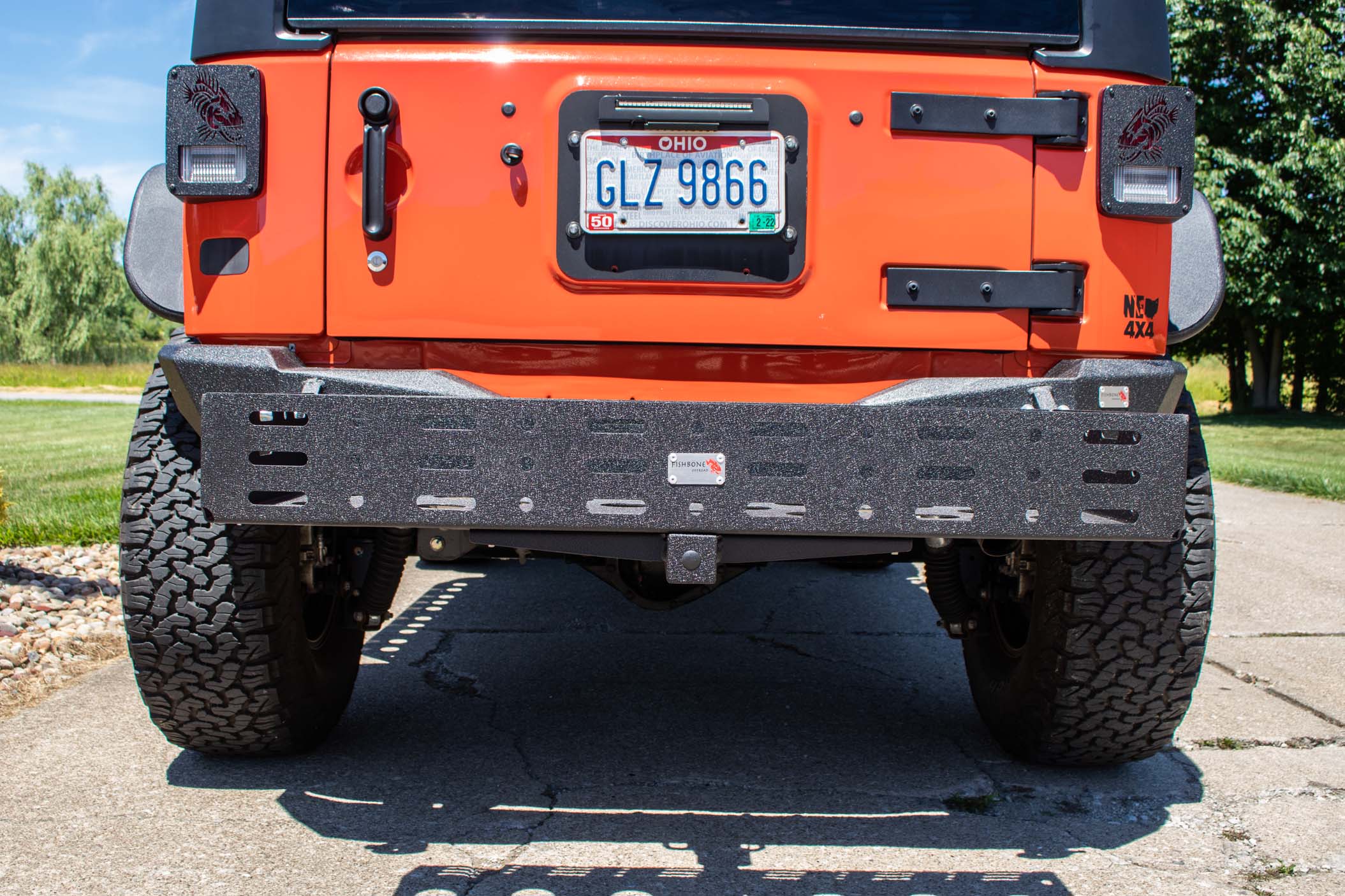 Fishbone Offroad 2 in. Hitch Cargo Basket FB21300 - Image 15
