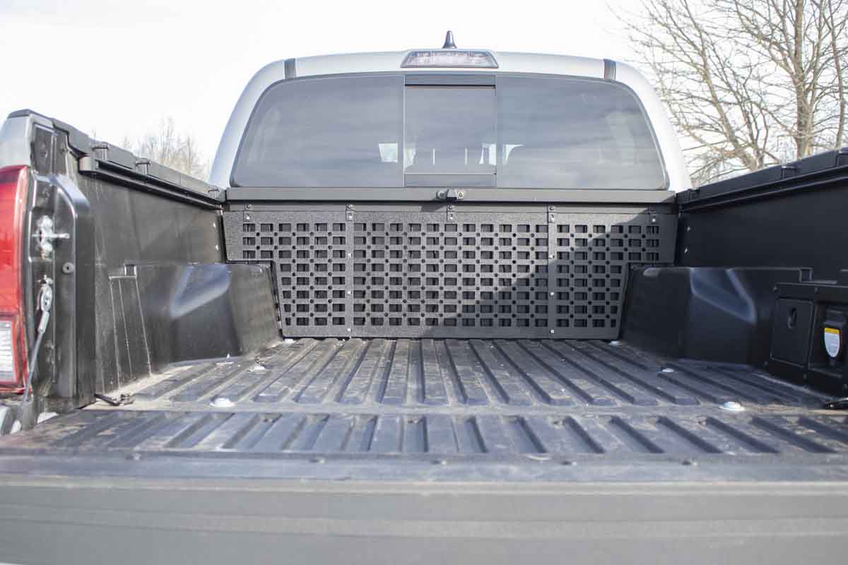 Fishbone Offroad 2016-2023 Toyota Tacoma Front Bed Wall Molle Panel FB21310 - Image 4