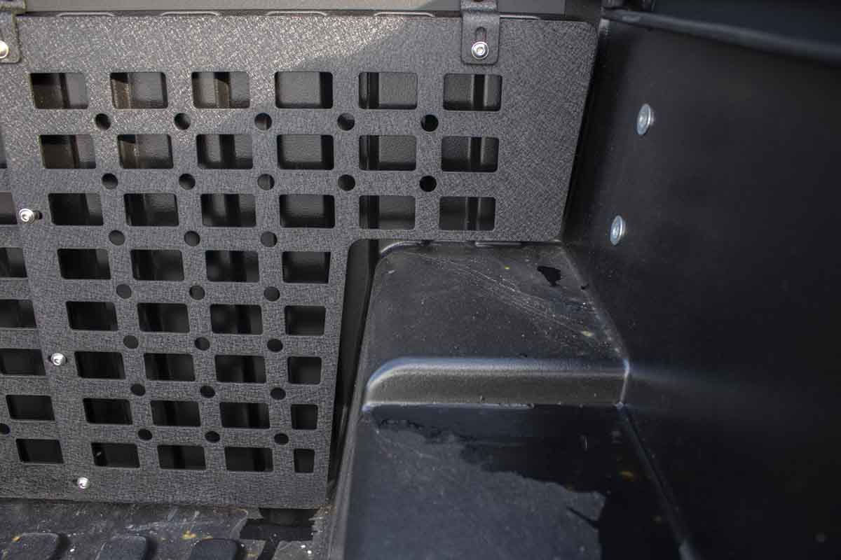 Fishbone Offroad 2016-2023 Toyota Tacoma Front Bed Wall Molle Panel FB21310 - Image 6