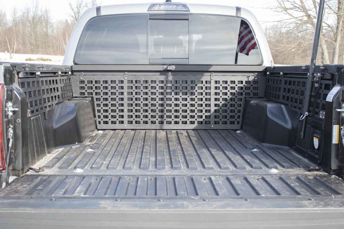 Fishbone Offroad 2016-2023 Toyota Tacoma Front Bed Wall Molle Panel FB21310 - Image 8