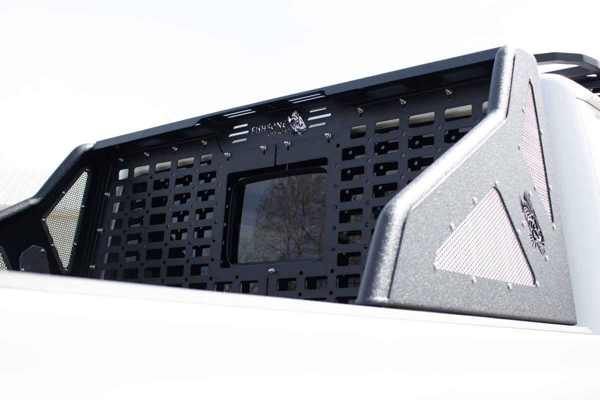 Fishbone Offroad Chase Rack Molle Window Panel for 2020 & Up Jeep Gladiator FB21262 - Image 2