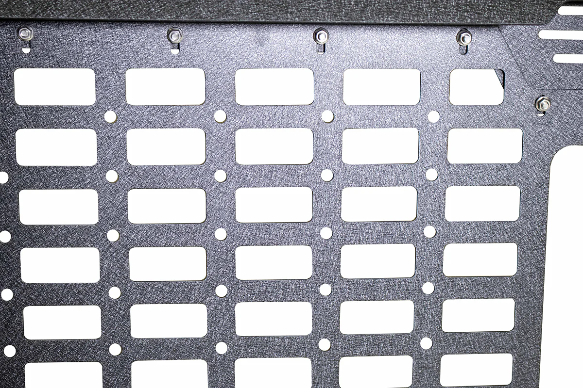 Fishbone Offroad Chase Rack Molle Window Panel for 2020 & Up Jeep Gladiator FB21262 - Image 3