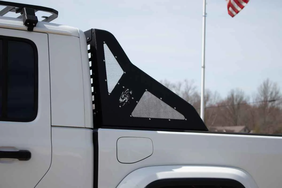 Fishbone Offroad Chase Rack Molle Window Panel for 2020 & Up Jeep Gladiator FB21262 - Image 9