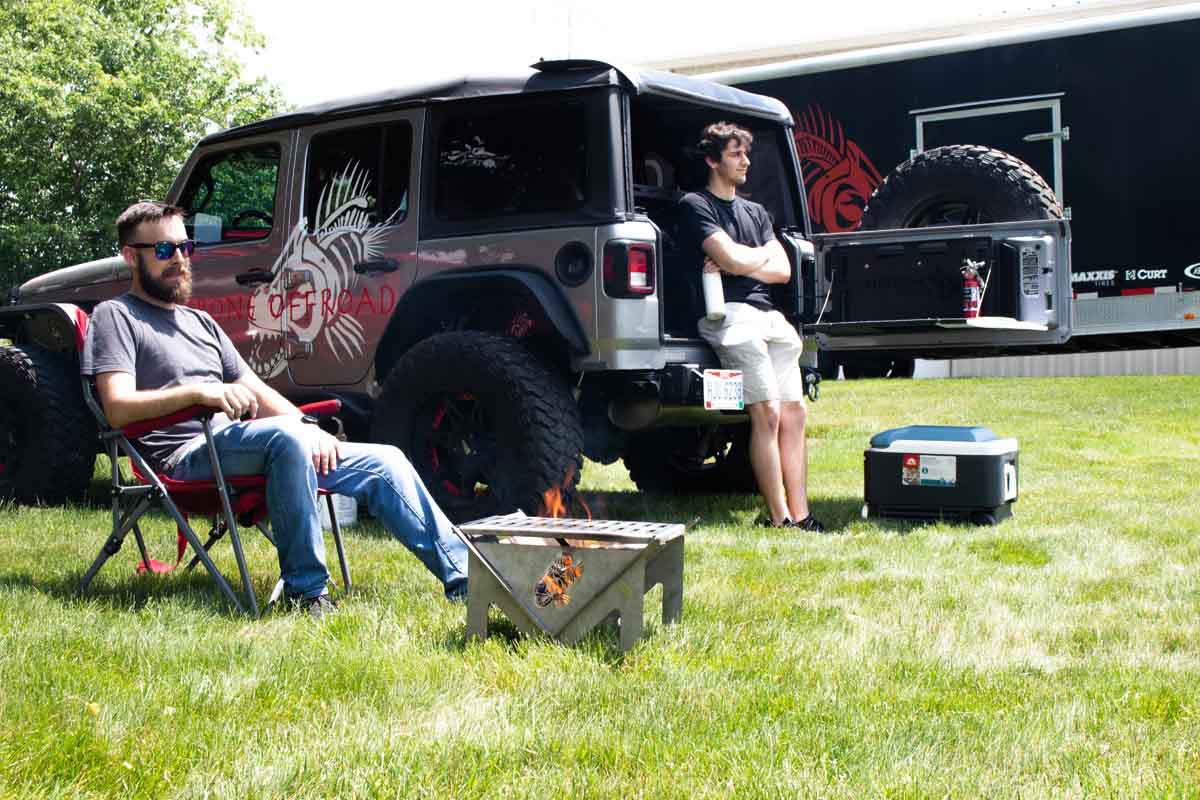 Fishbone Offroad Mobile Fire Pit FB21299 - Image 16