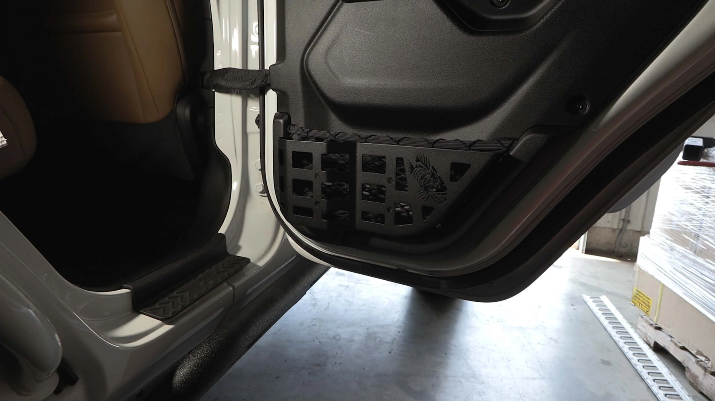 Fishbone Offroad Rear Door MOLLE Panel for 2018 & Up Jeep Wrangler/Gladiator FB25479 - Image 4