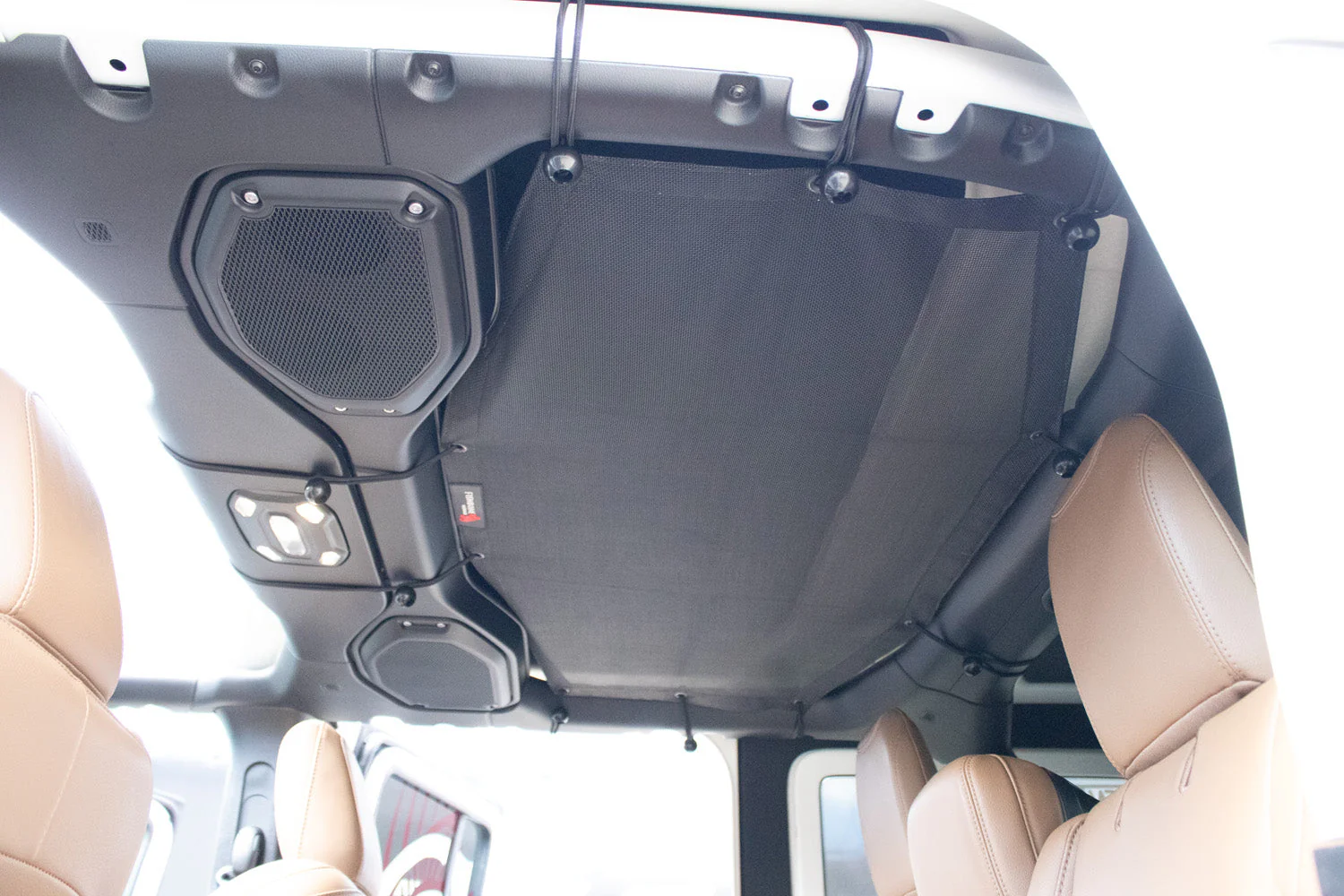Fishbone Offroad Rear Sun Shade for 2018-Current Jeep Wrangler FB51331 - Image 6