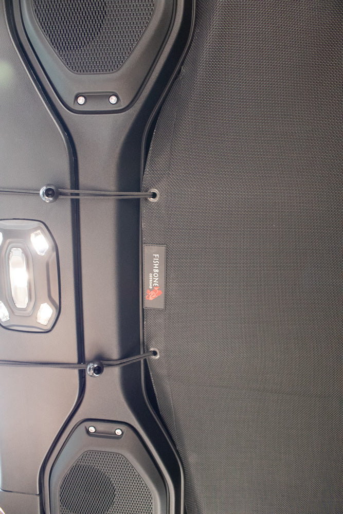 Fishbone Offroad Rear Sun Shade for 2018-Current Jeep Wrangler FB51331 - Image 8