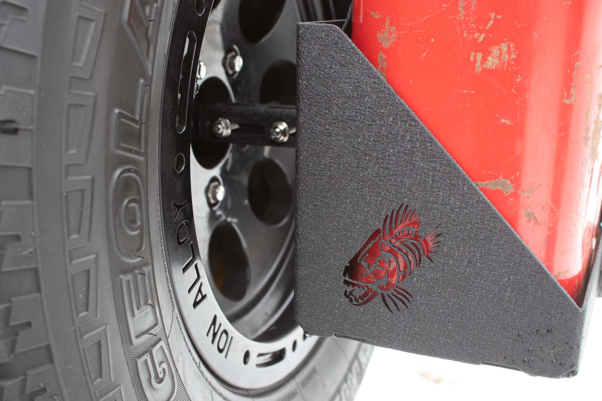 Fishbone Offroad Spare Tire Jerry Can Mount FB21276 - Image 9