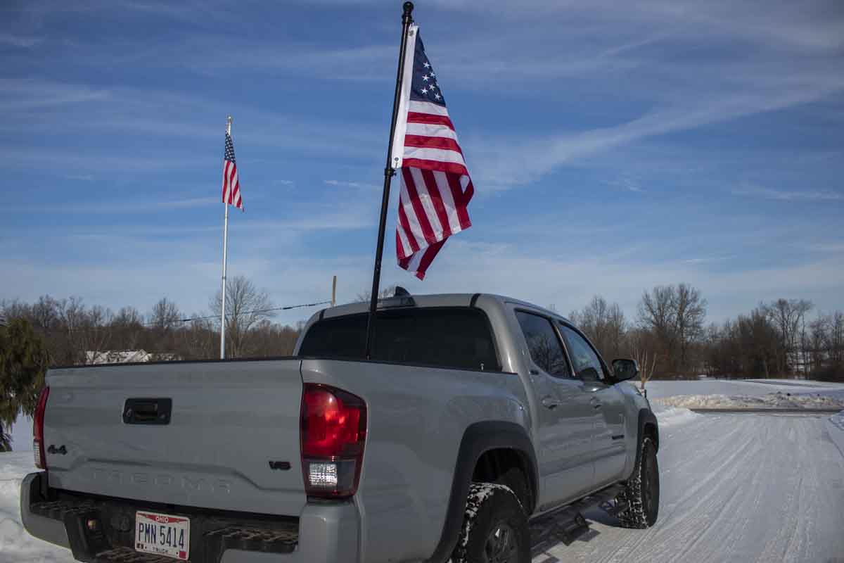Fishbone Offroad Truck Bed Flag Mount FB21329 - Image 3