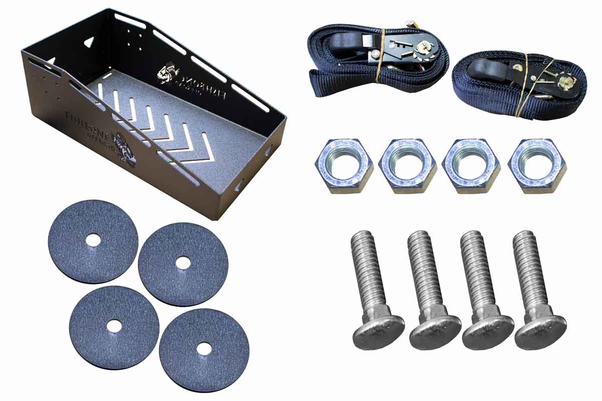 Fishbone Offroad Universal In-Bed Tire Carrier FB21301 - Image 5