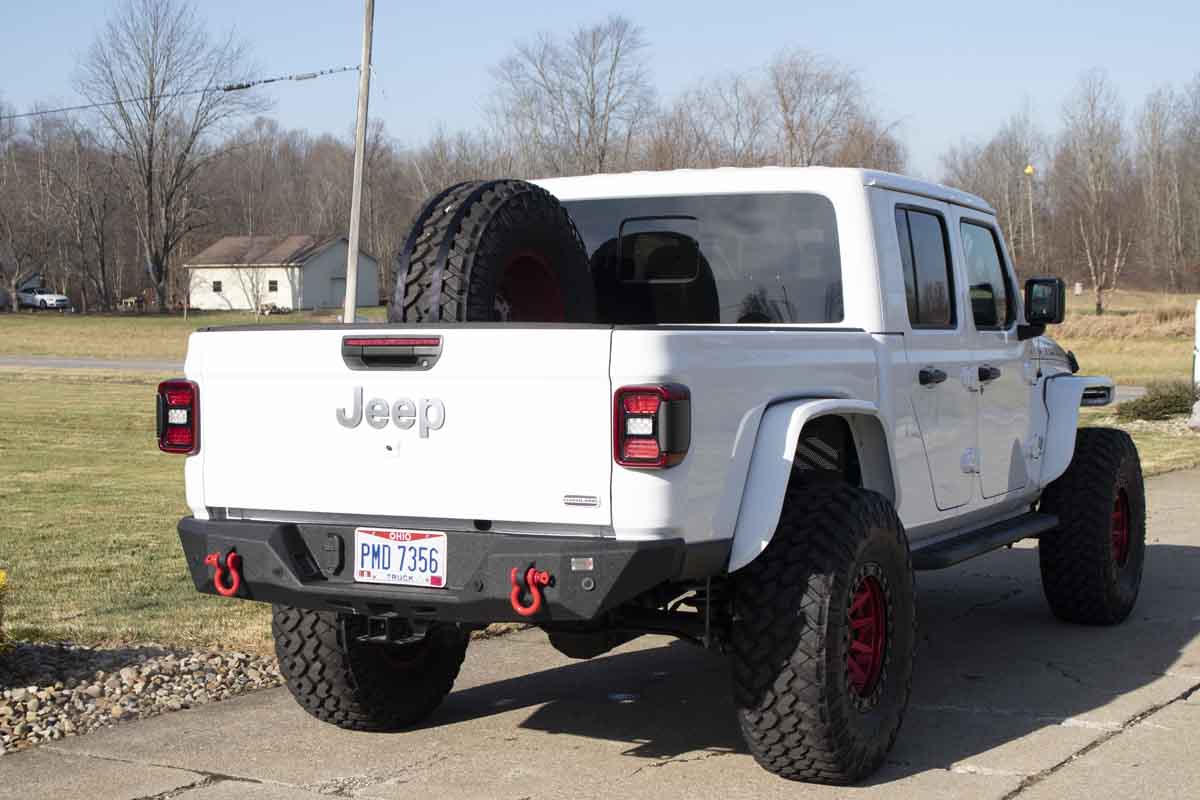 Fishbone Offroad Universal In-Bed Tire Carrier FB21301 - Image 6
