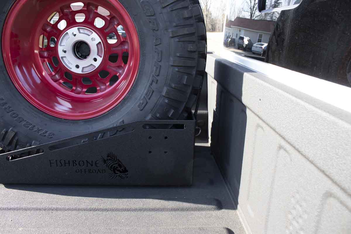 Fishbone Offroad Universal In-Bed Tire Carrier FB21301 - Image 9