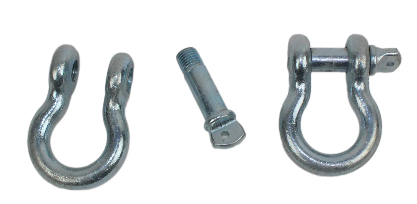 Fishbone Offroad Zinc Coated 3/4 in. D-Ring Set FB21037 - Image 3