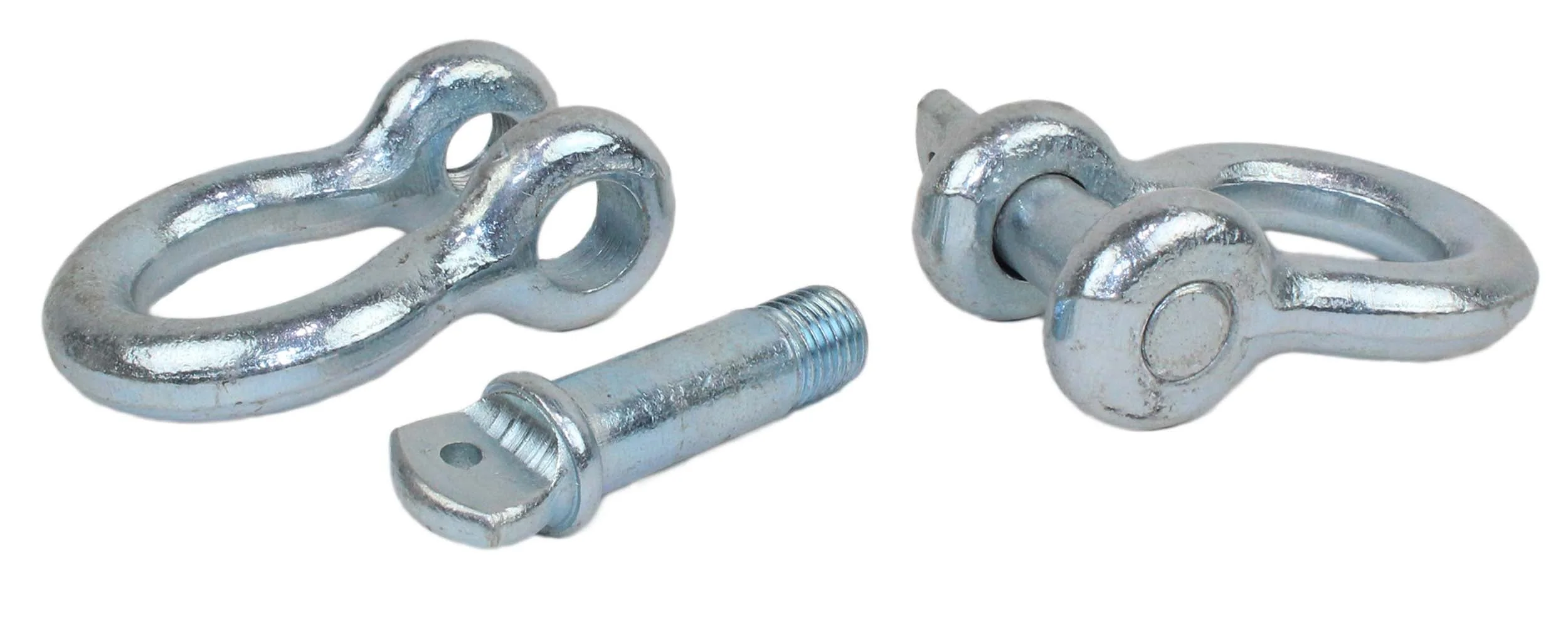 Fishbone Offroad Zinc Coated 3/4 in. D-Ring Set FB21037 - Image 4