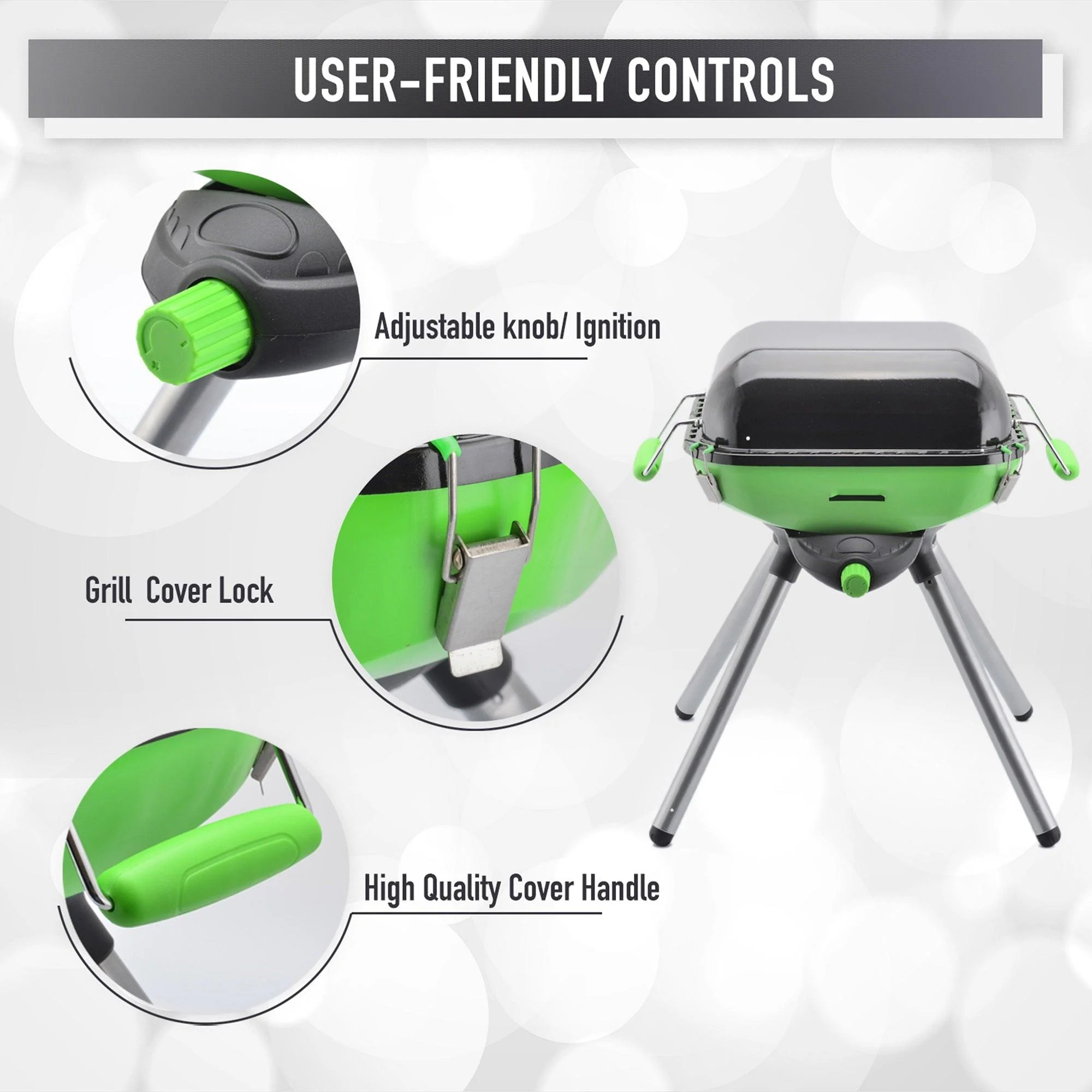 Flame King Multi-Function Portable BBQ Grill Camp Stove Camping - Image 4