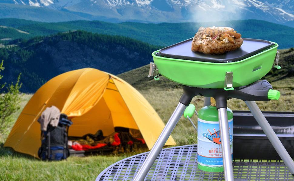 Flame King Multi-Function Portable BBQ Grill Camp Stove Camping - Image 9
