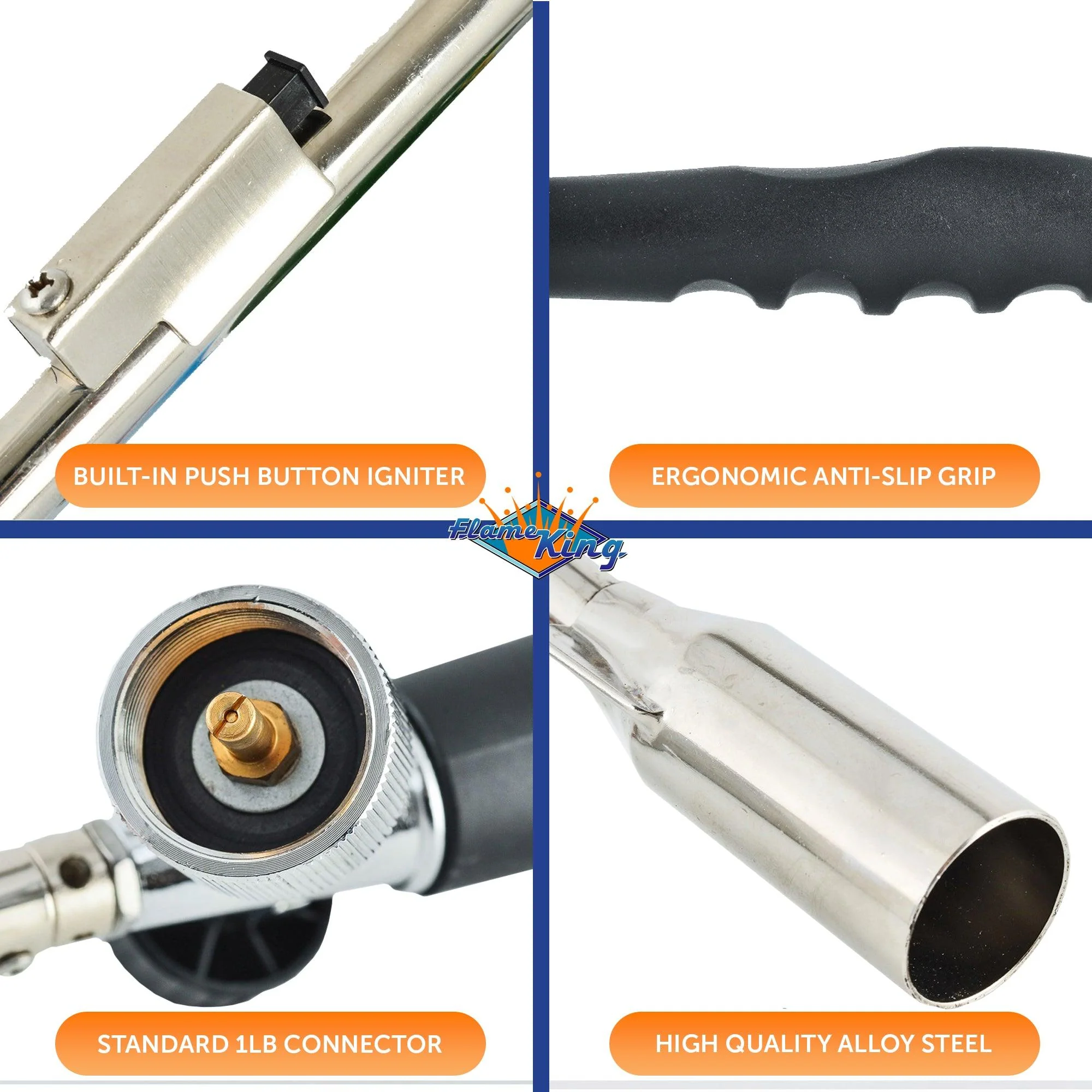 Flame King Propane Torch with Gas Ignitor - Image 12