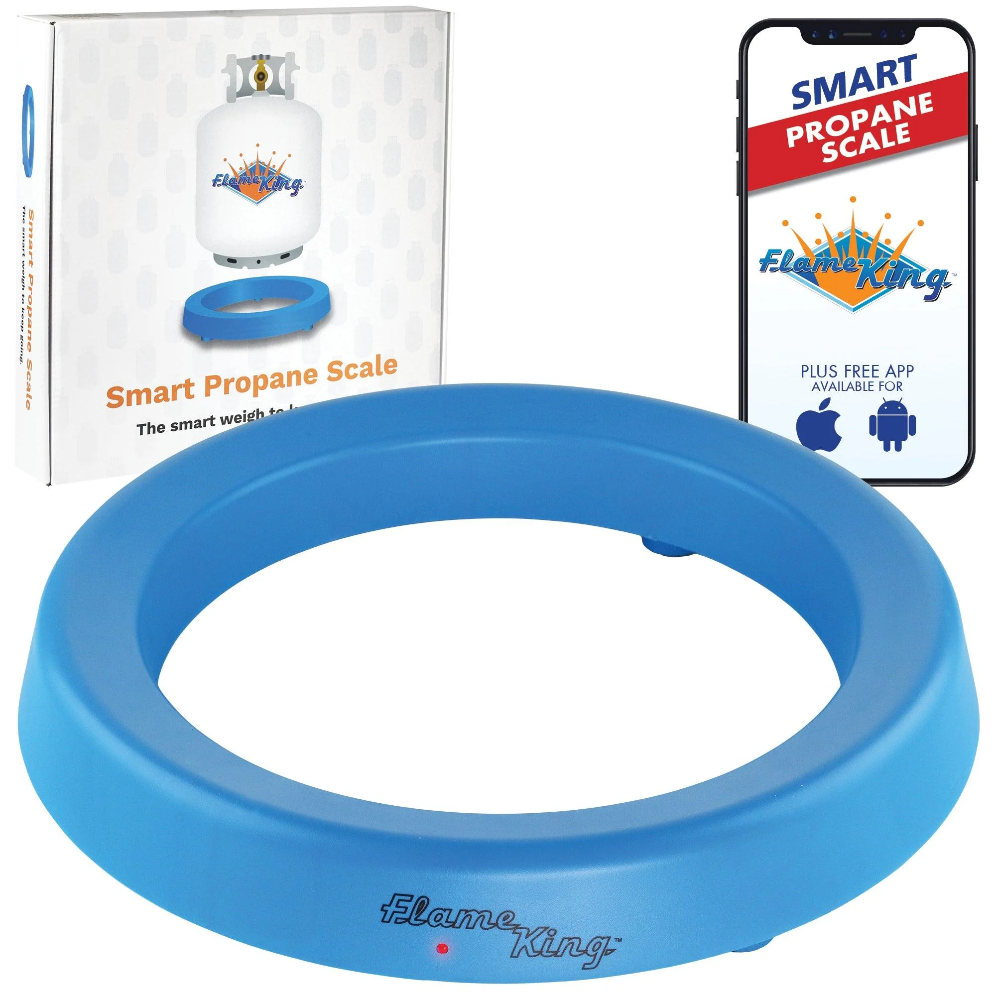 Flame King Smart Wireless Gauge Propane Tank Scale