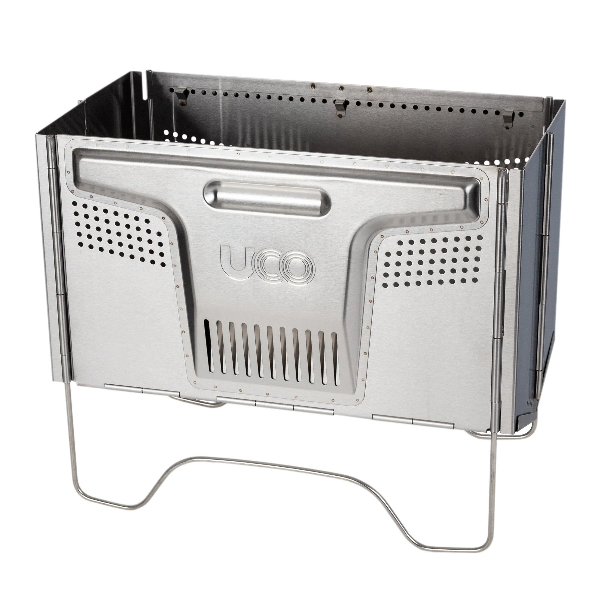 Flatpack Smokeless Firepit and Grill