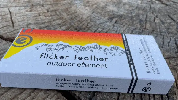 Flicker Feather Survival EDC Chisel Blade - Image 18