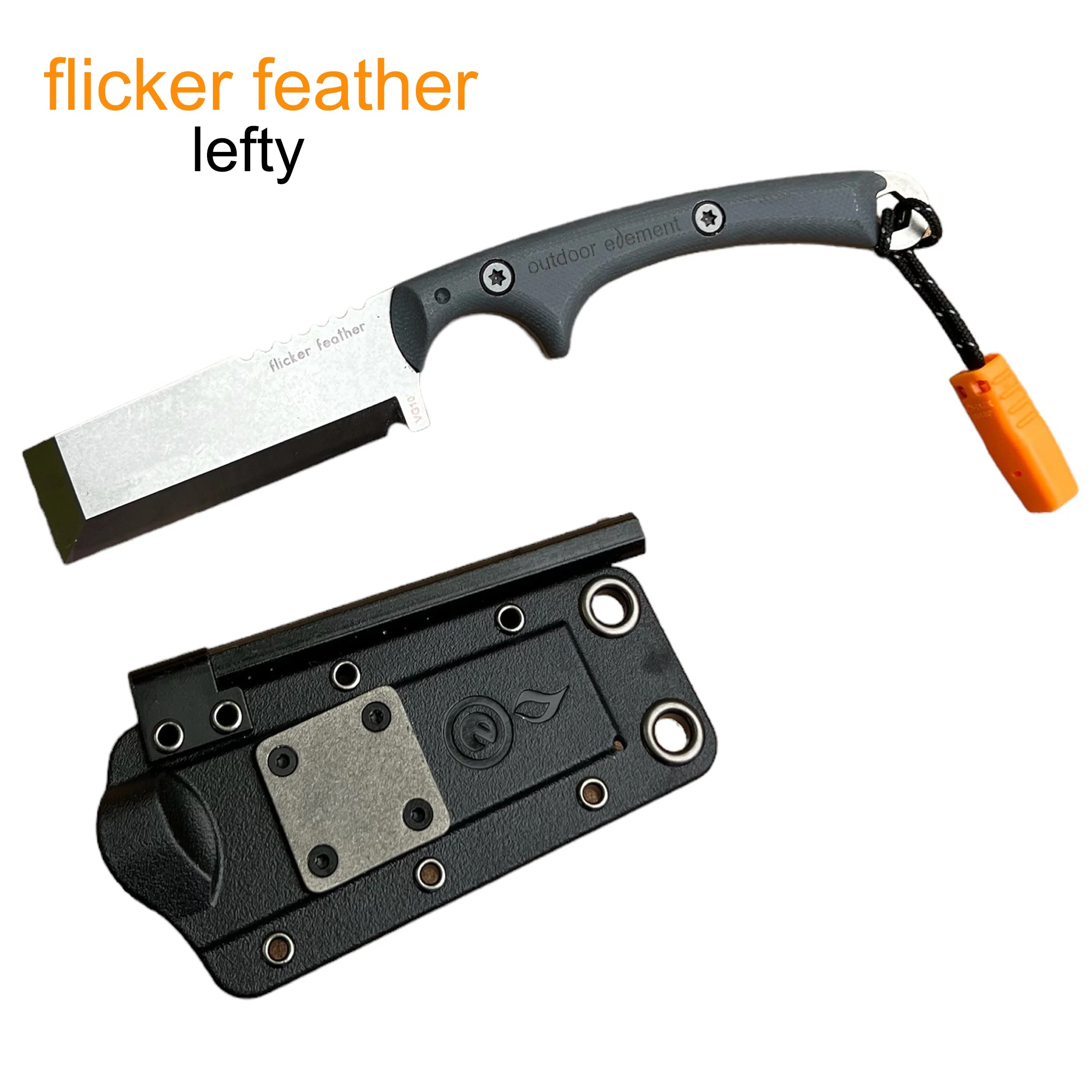 Flicker Feather Survival EDC Chisel Blade - Image 6
