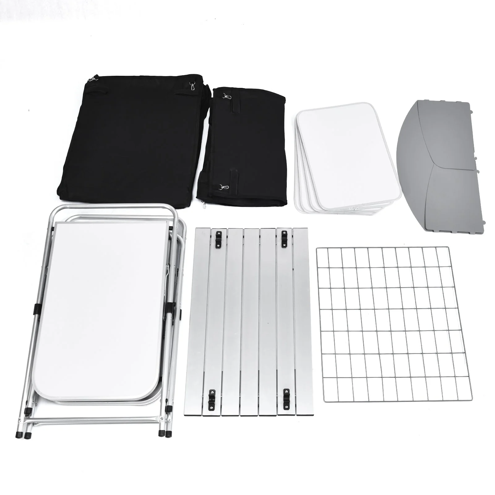 Folding Camping Table with Storage Organizer - Image 7