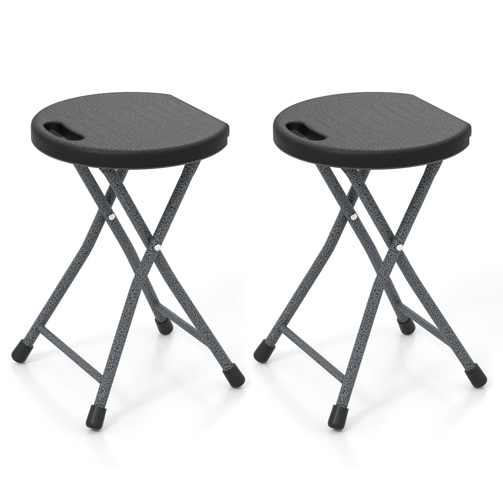 Folding Stool with Built-in Handle for Adults - Image 10