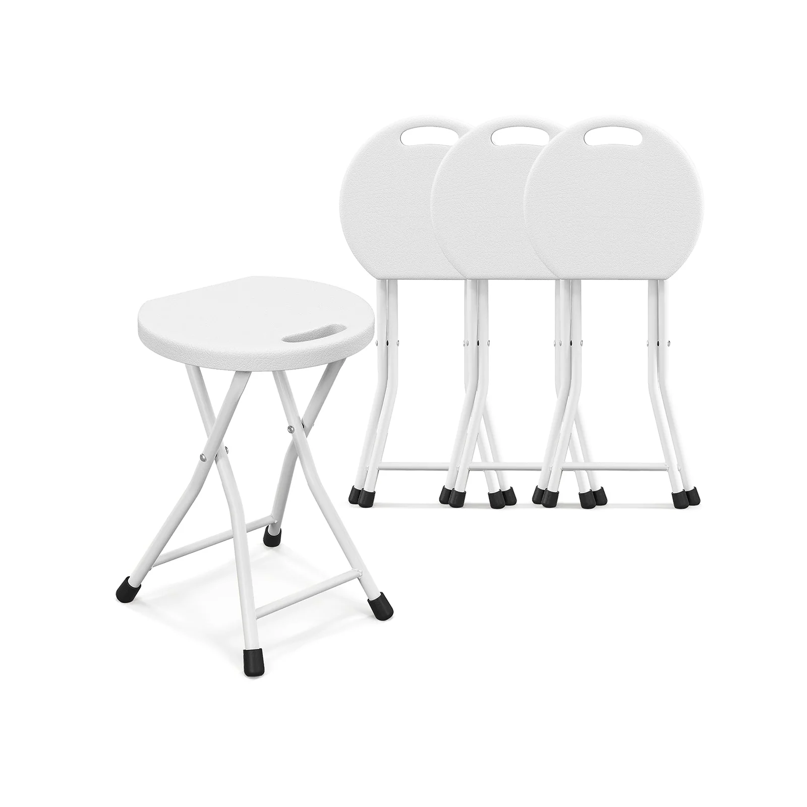 Folding Stool with Built-in Handle for Adults - Image 17