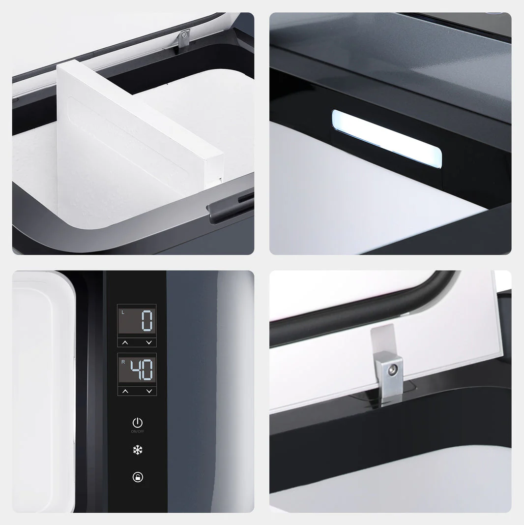 GO20 Dual Zone 12V Portable Freezer| ICECO | 20 LT - Image 2