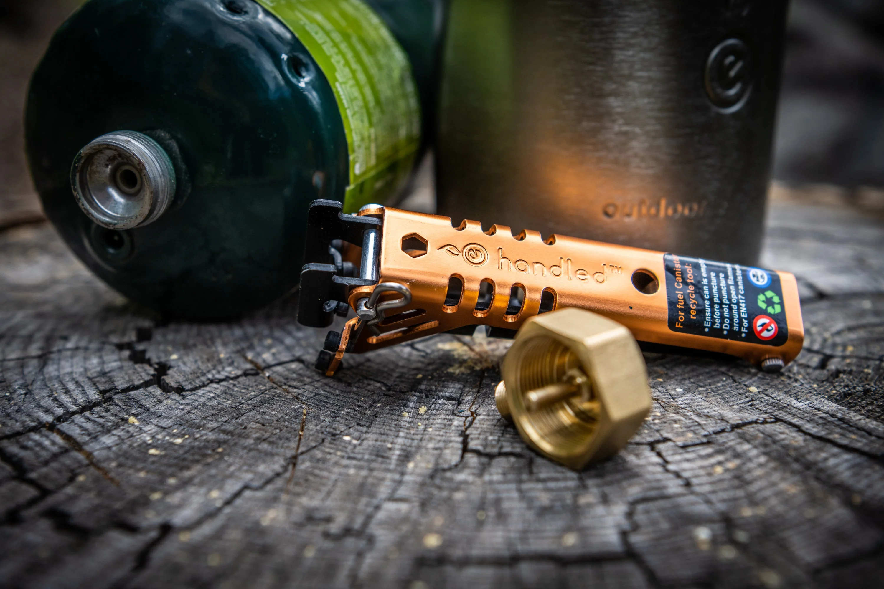 Handled + Adaptor, Pot Gripper and Fuel Canister Recycle Tool - Image 4