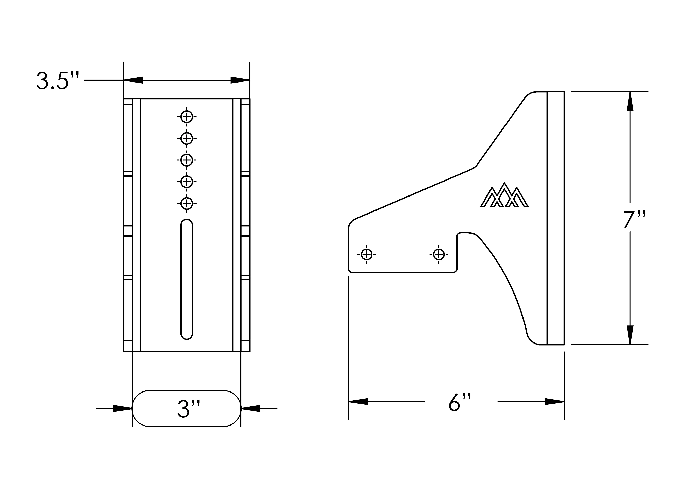 HD Awning Brackets for DRIFTR Roof Racks - Image 9
