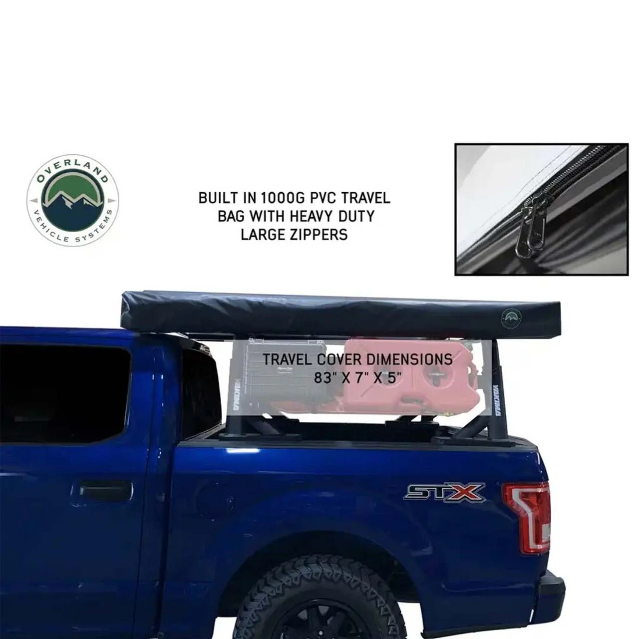 HD Nomadic 270 LT Awning & Wall 1, 2, & Mounting Brackets - Driver Side - Image 12