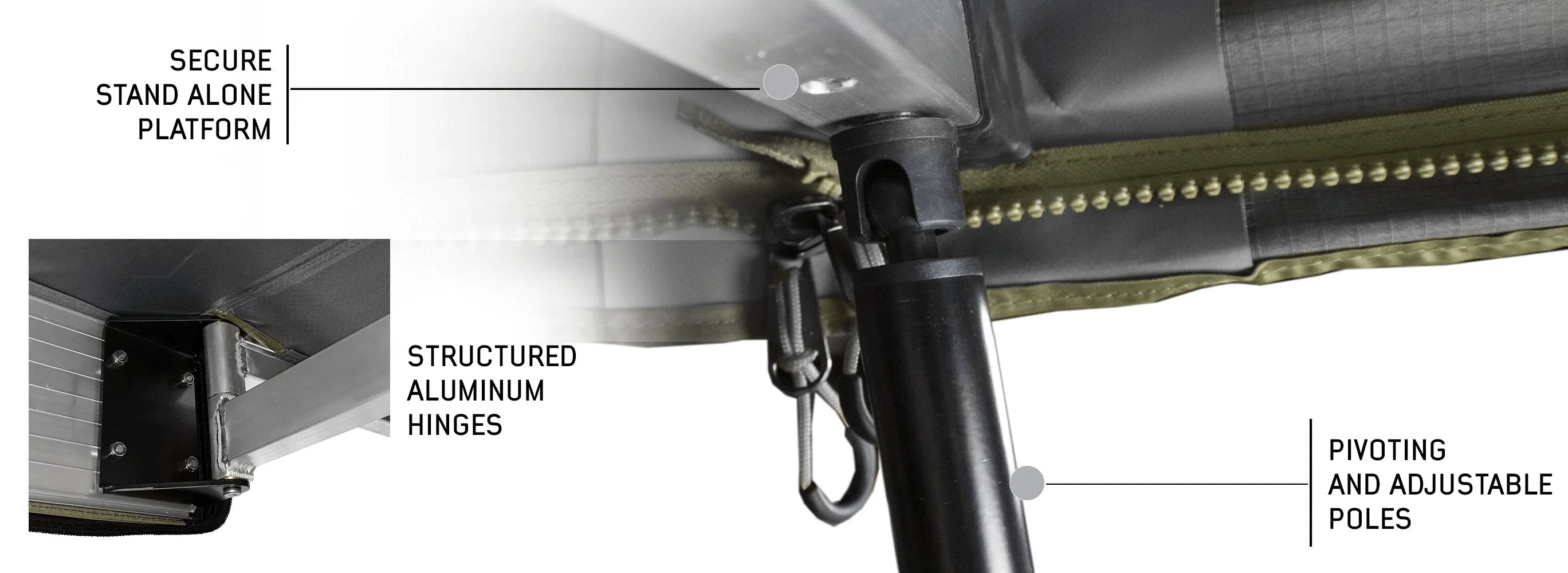 HD Nomadic 270 LT Awning & Wall 1, 2, & Mounting Brackets - Driver Side - Image 20