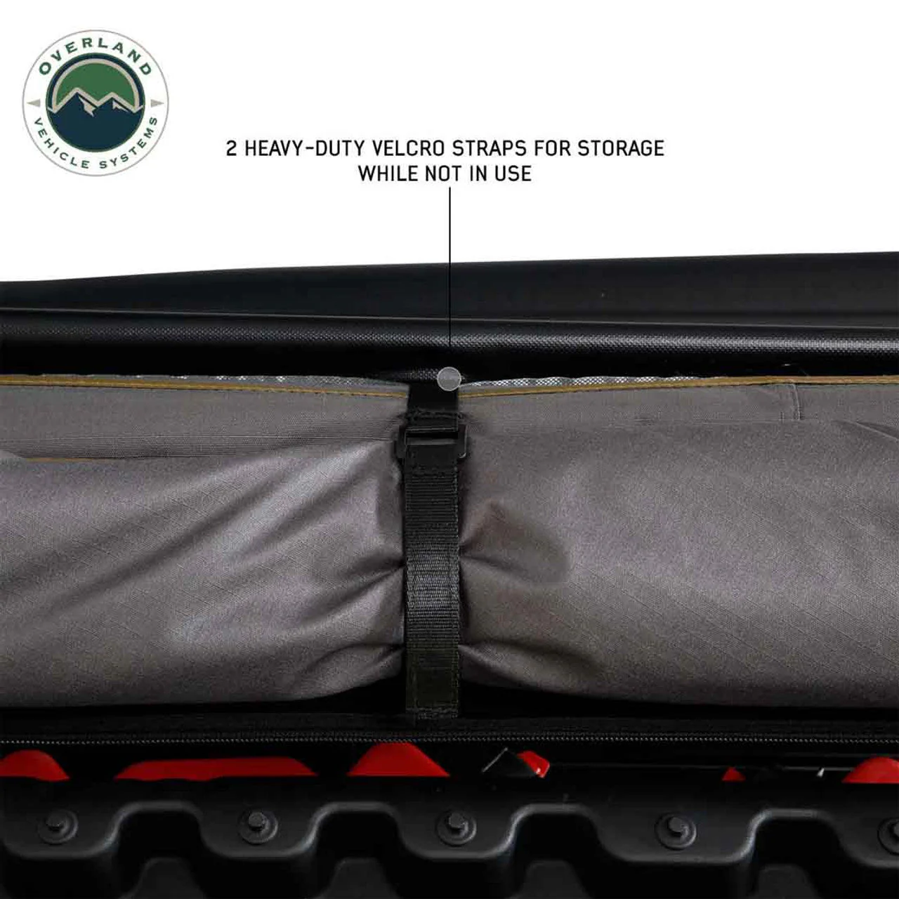 HD Nomadic 270 LTE Awning - Driver Side - Dark Gray with Black Travel Cover Universal - Image 13