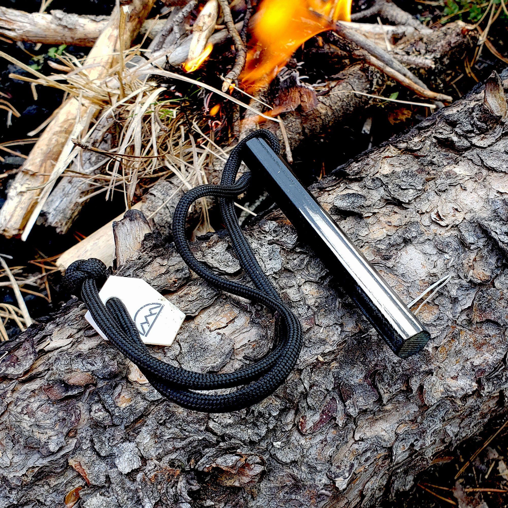 HexaLite™ "Mini" - Compact Ferro Rod Fire Starter - 6-Sided Shape & Ceramic Striker - Image 3
