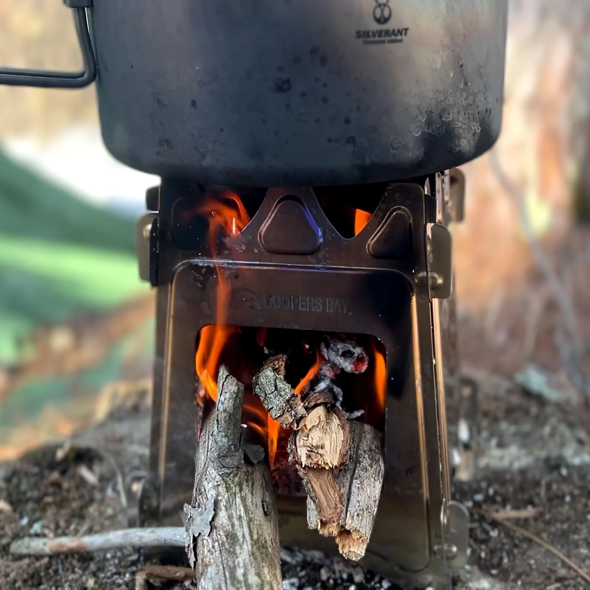 Hiker Twig Stove - UltraLite Titanium Flat-Pack Stove - Image 2