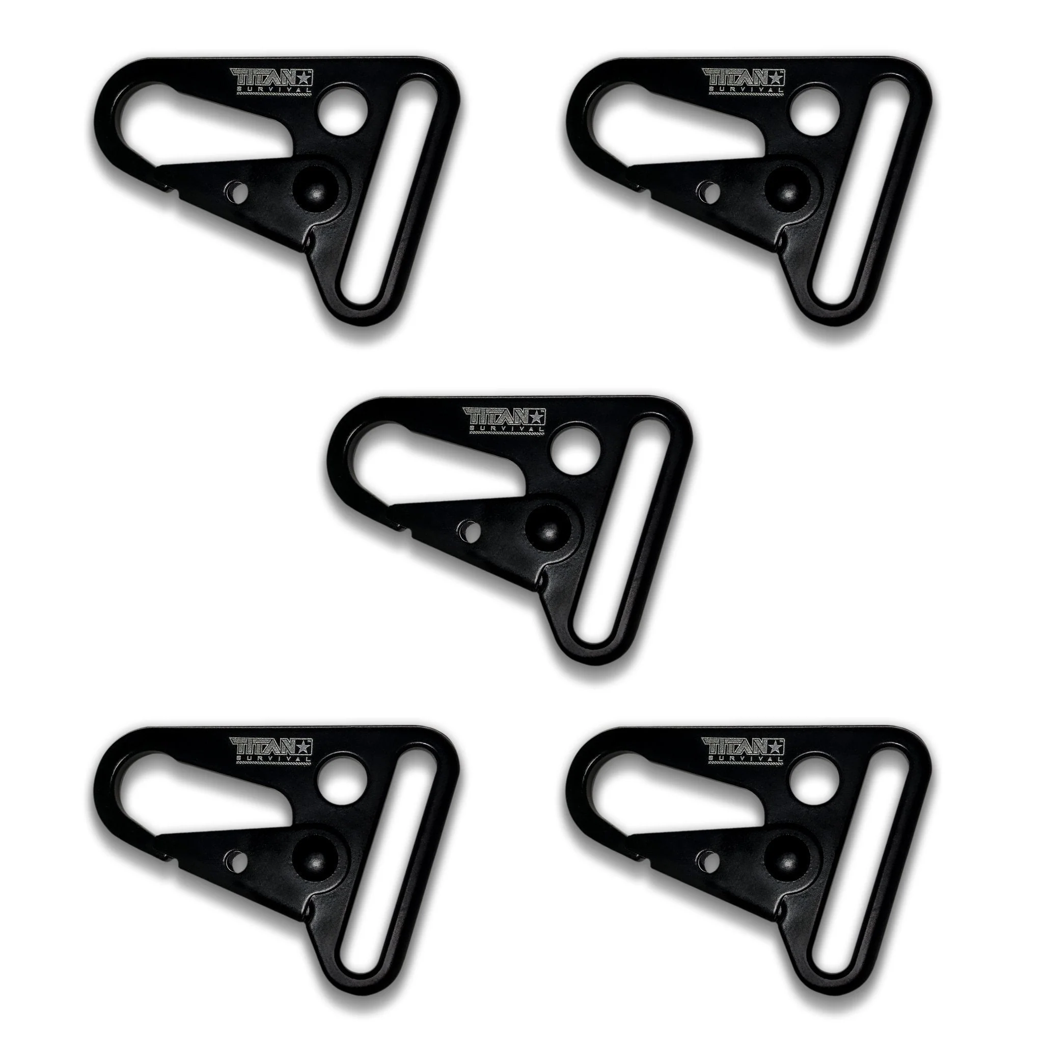 HK-Style Snap Hooks, 5-Pack - Image 2