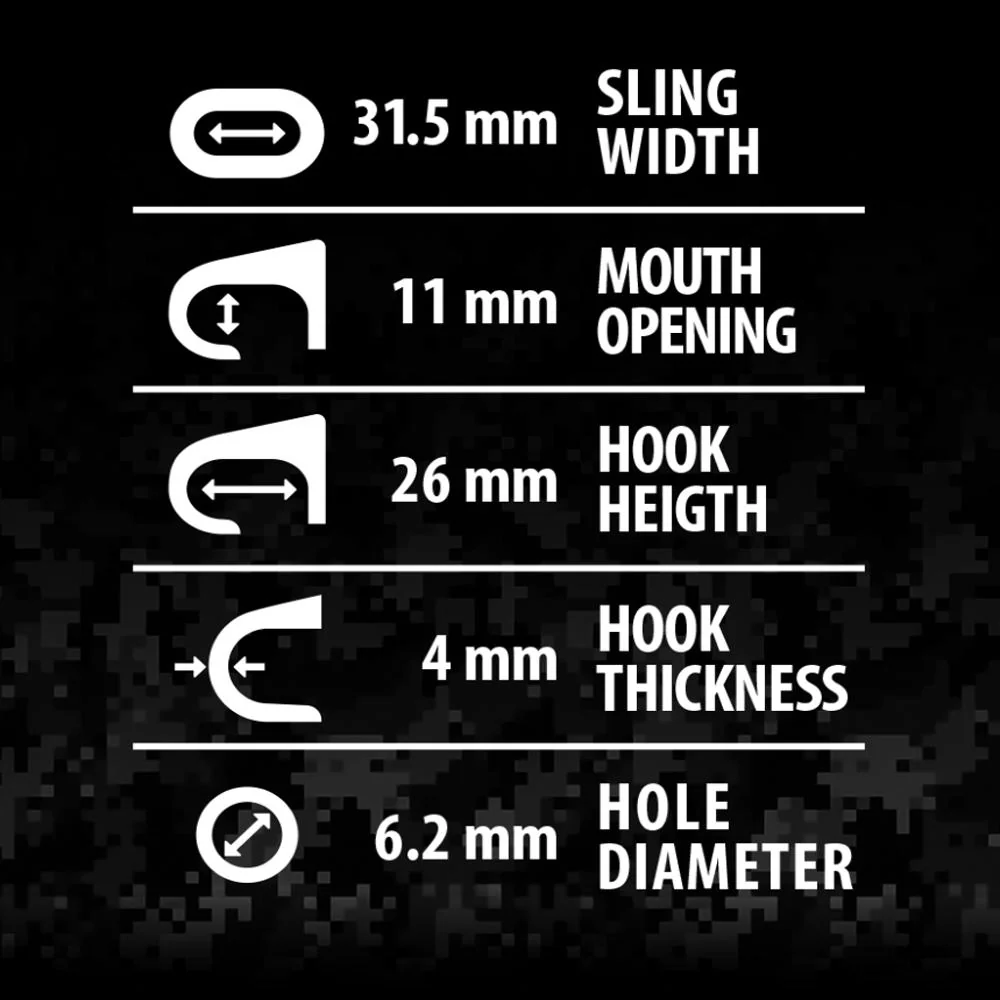 HK-Style Snap Hooks, 5-Pack - Image 5