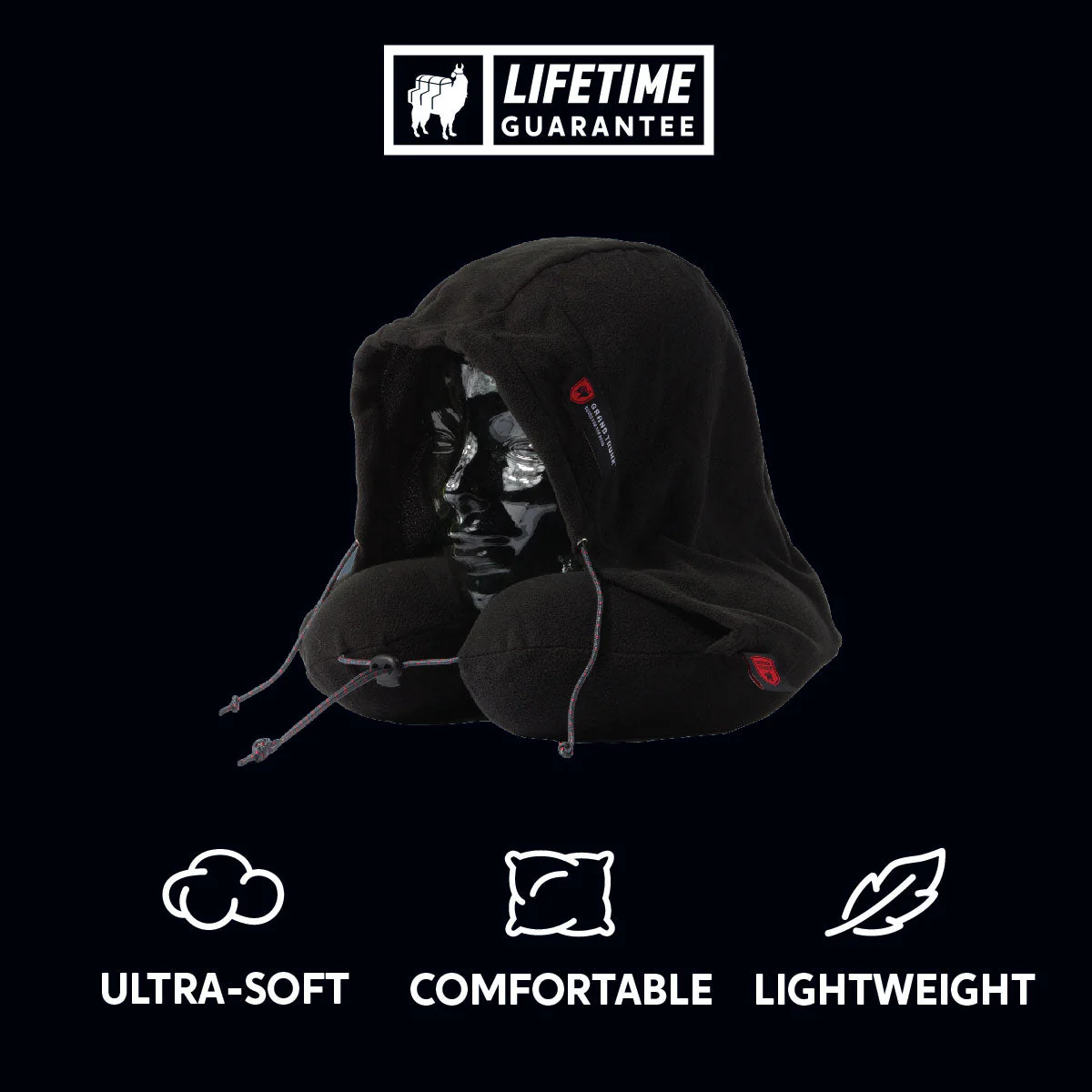 Hooded Travel Neck Pillow - Image 2