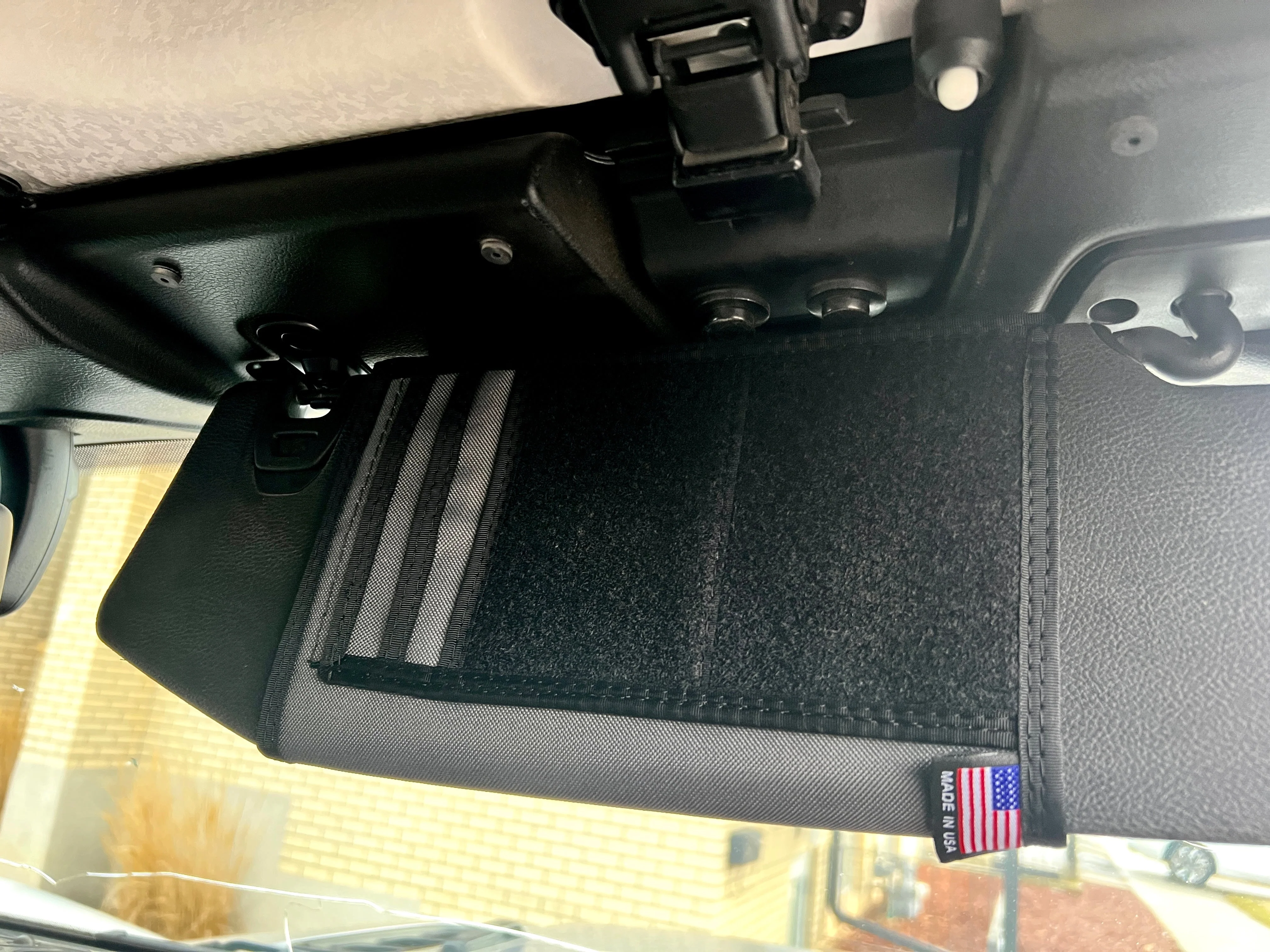 Jeep Gladiator MOLLE Visor Organizer - Tacoma Visor - Image 11