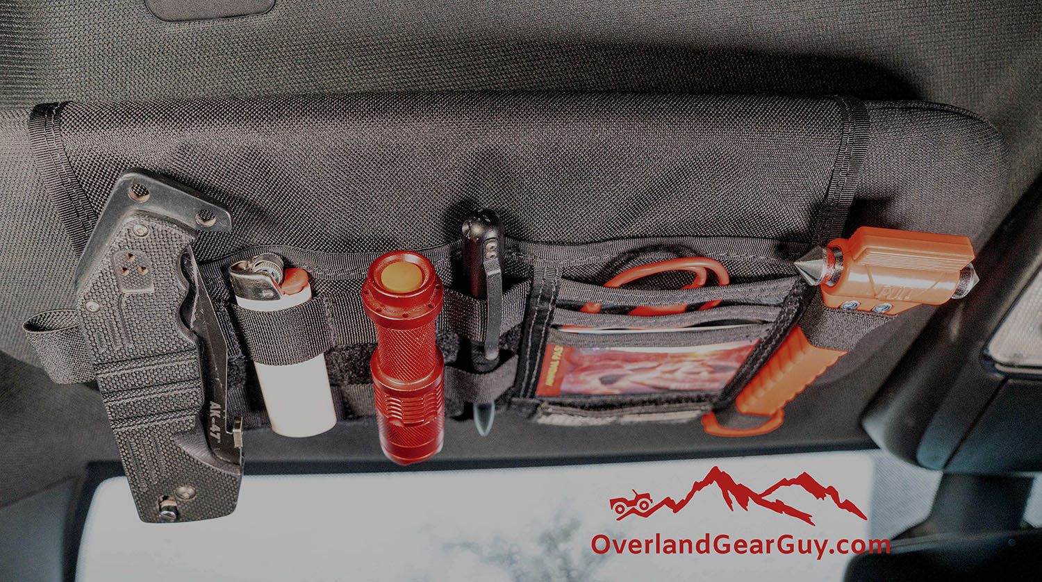 Jeep Gladiator MOLLE Visor Organizer - Tacoma Visor - Image 13