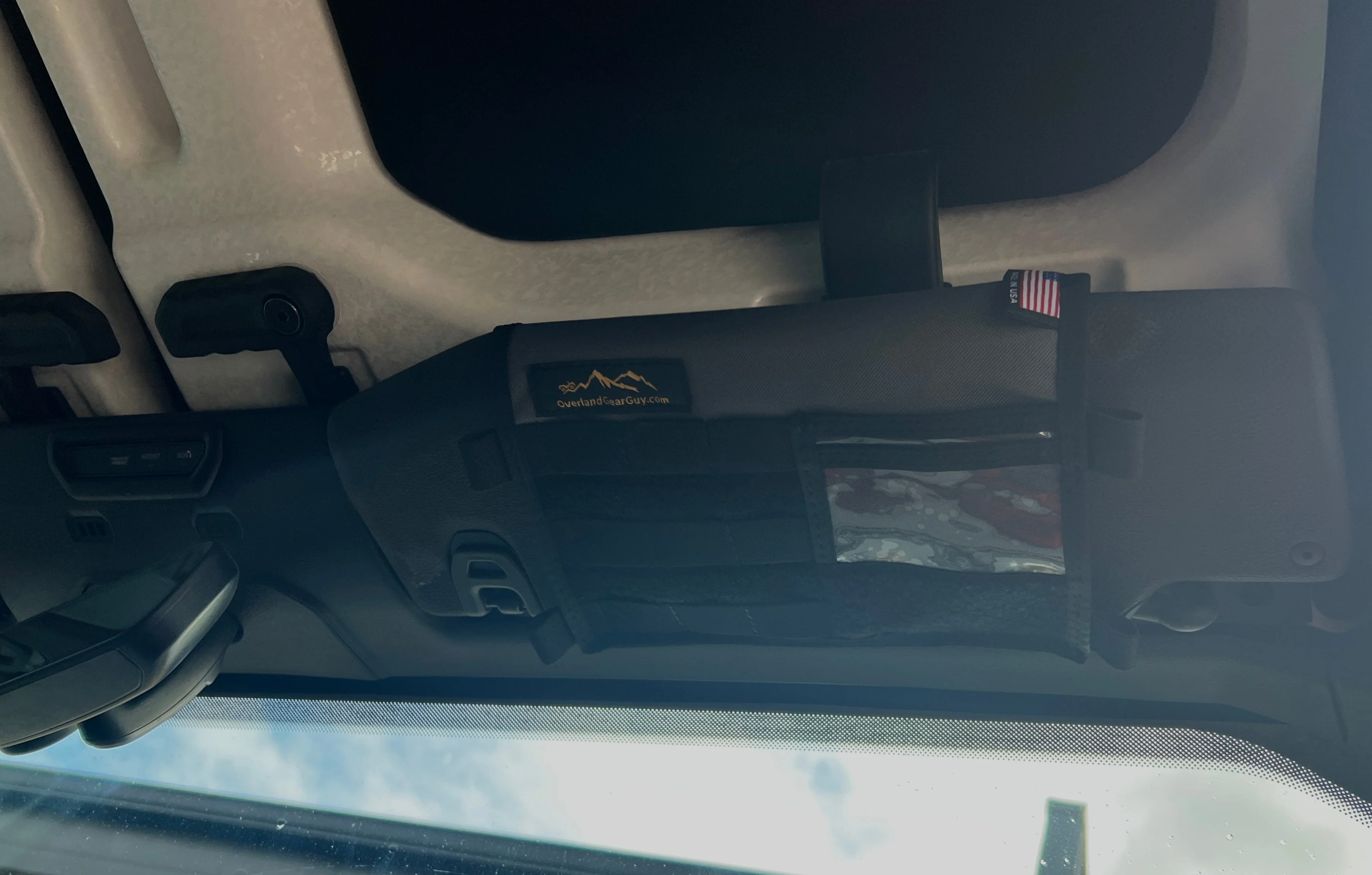 Jeep Gladiator MOLLE Visor Organizer - Tacoma Visor - Image 15