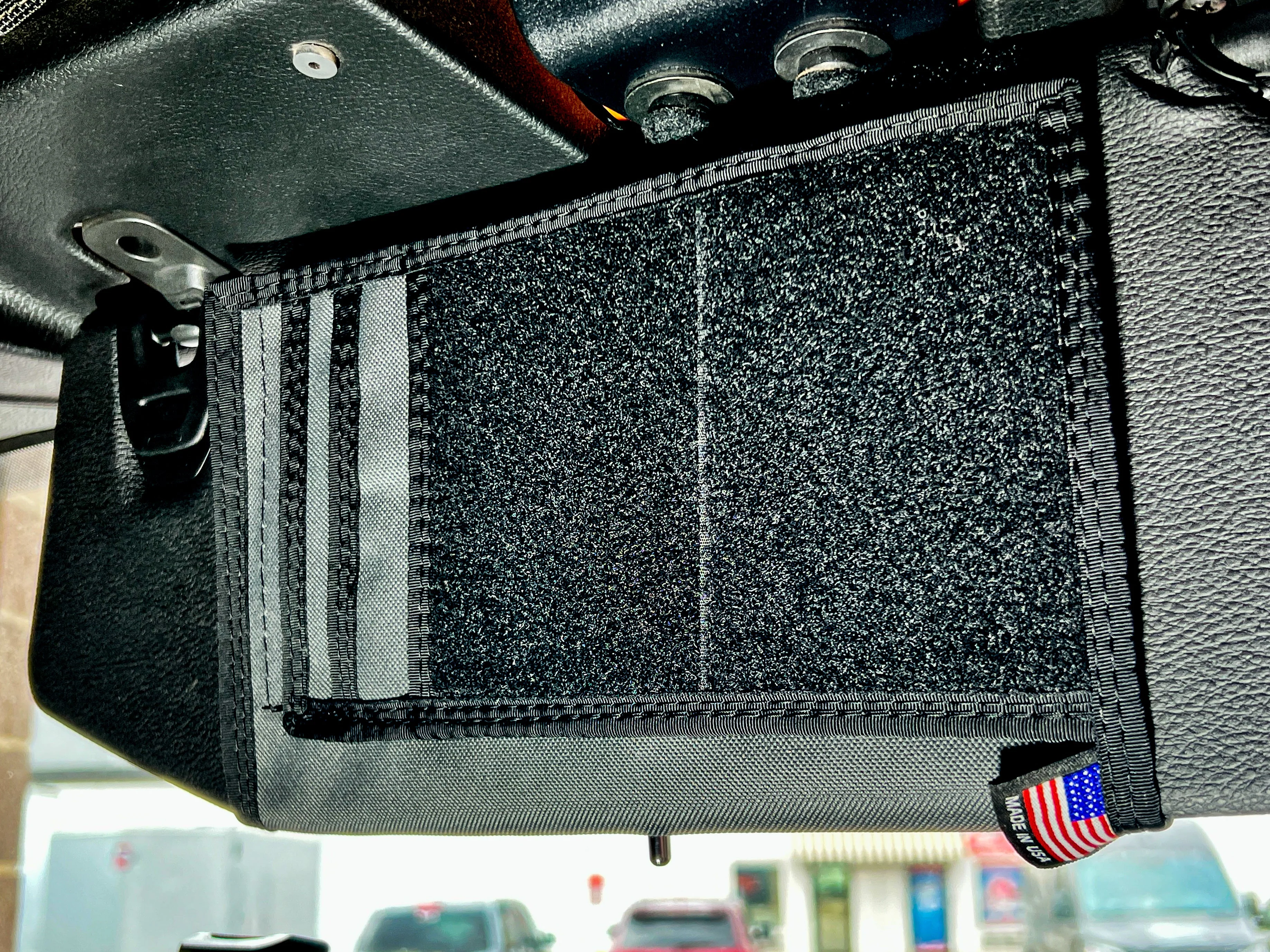Jeep Gladiator MOLLE Visor Organizer - Tacoma Visor - Image 17