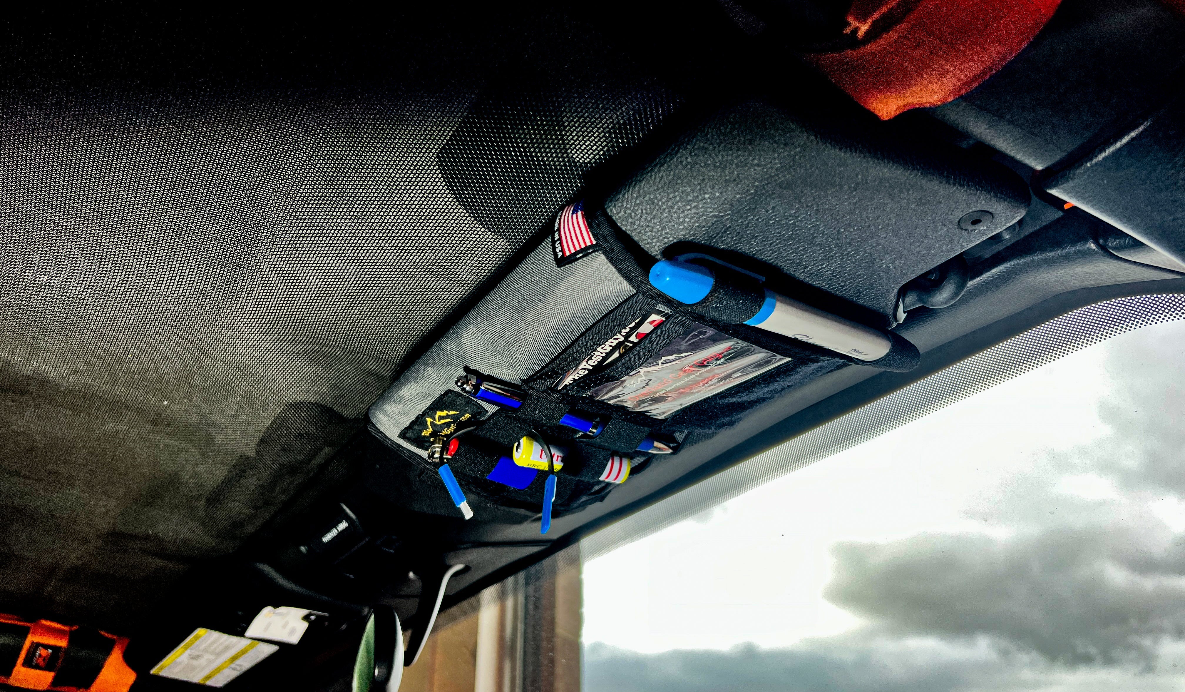 Jeep Gladiator MOLLE Visor Organizer - Tacoma Visor - Image 6