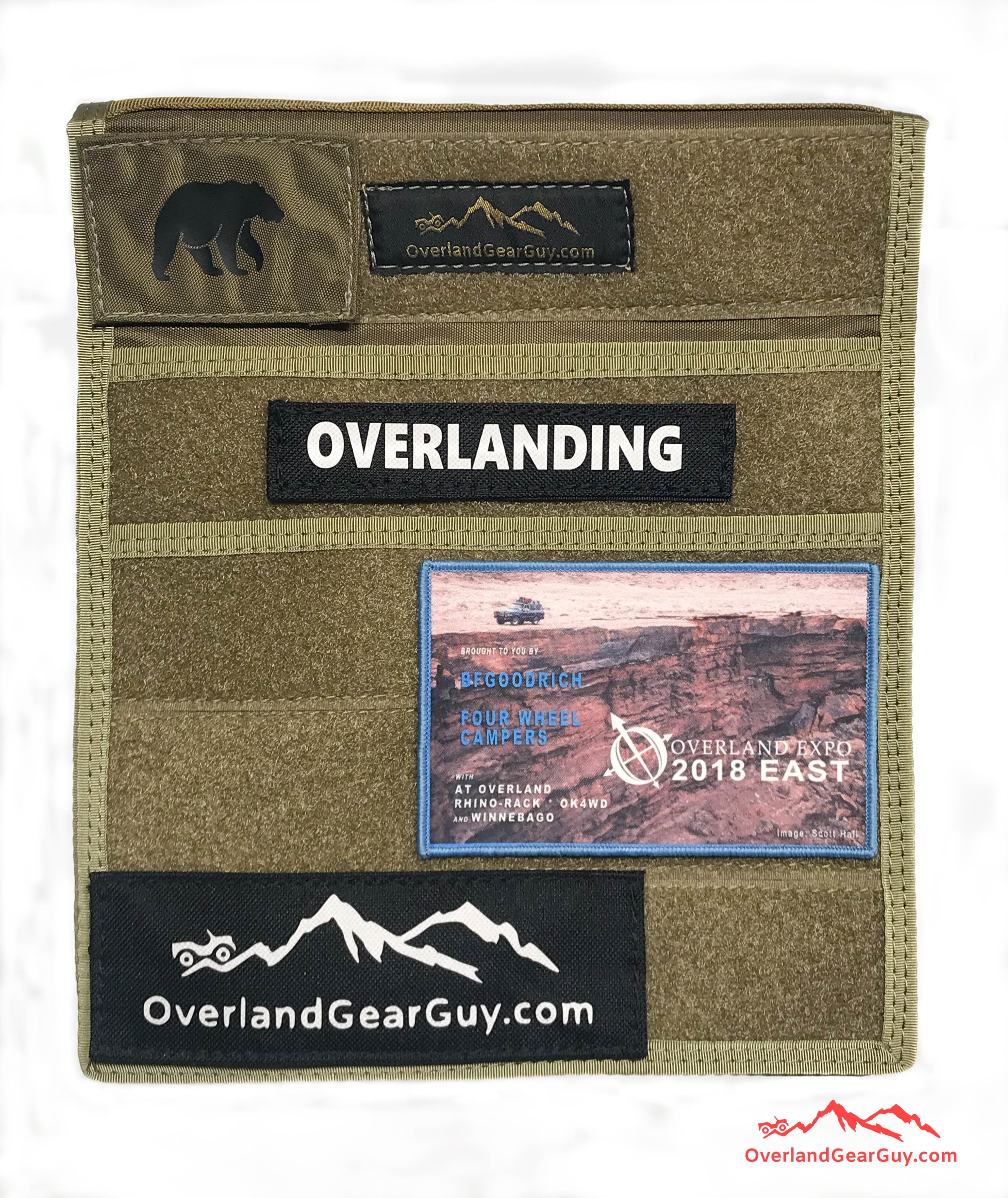 Jeep Grab Handle Velcro Flat Pocket - Image 10