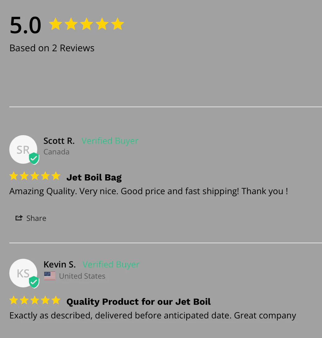 JetBoil Pouch Jet Boil Fuel Pouch - Image 11