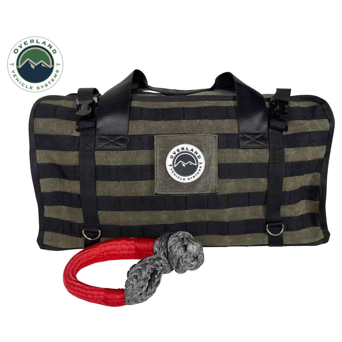 Large Recovery Bag with Handle & Straps - #16 Waxed Canvas Storage - Image 3
