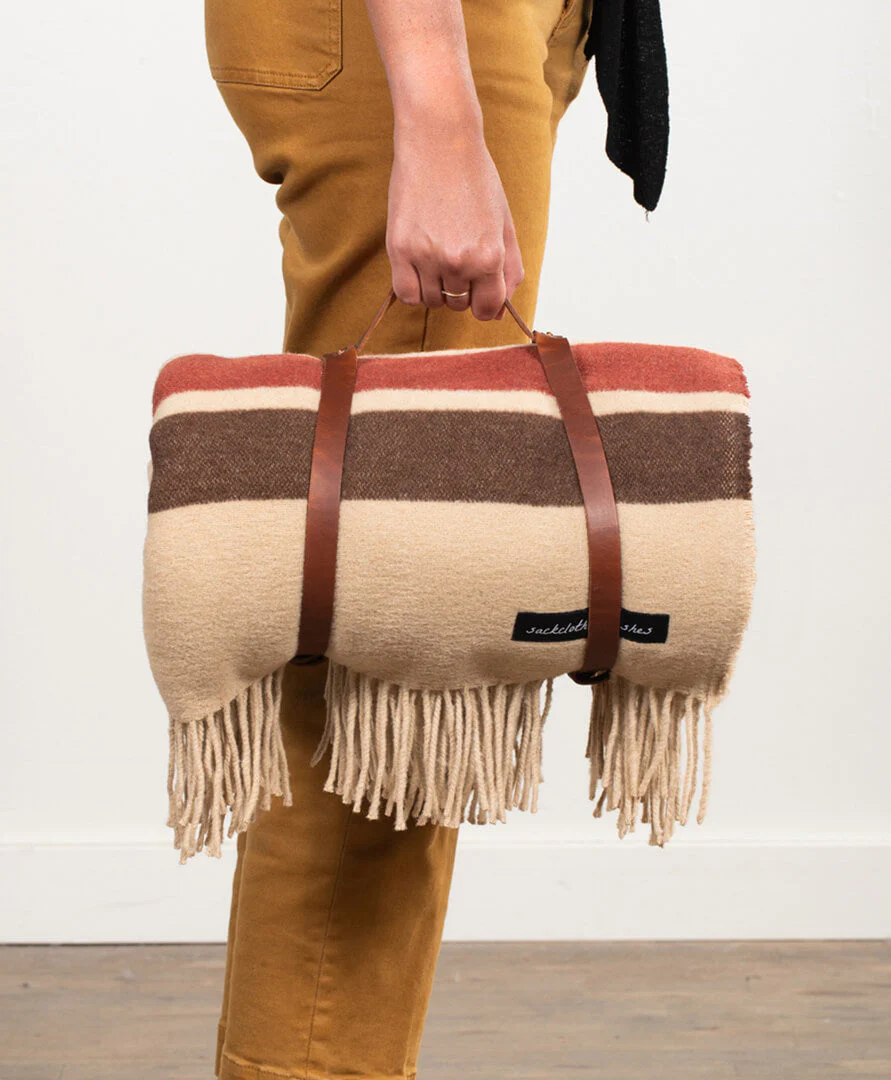 Leather Blanket Roll - Image 3