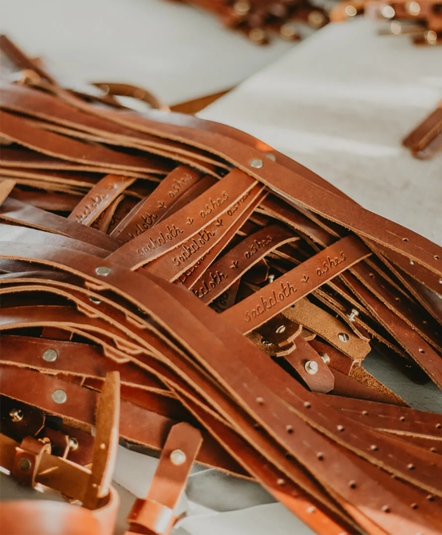 Leather Blanket Roll - Image 4